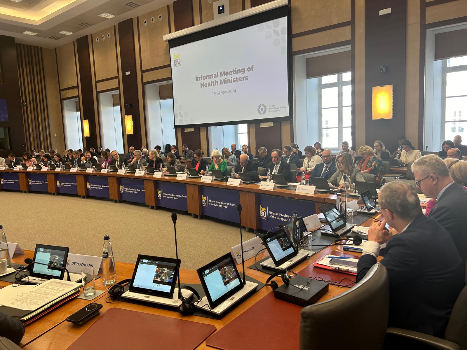 Fotos da reunião informal de MS europeus