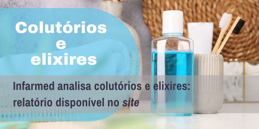 Imagem de elixir, copo com escova de dentes e toalha