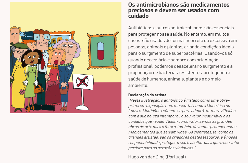 Imagem cedida da ilustração de Hugo Van Der Ding no âmbito da campanha EU-JAMRAI 2