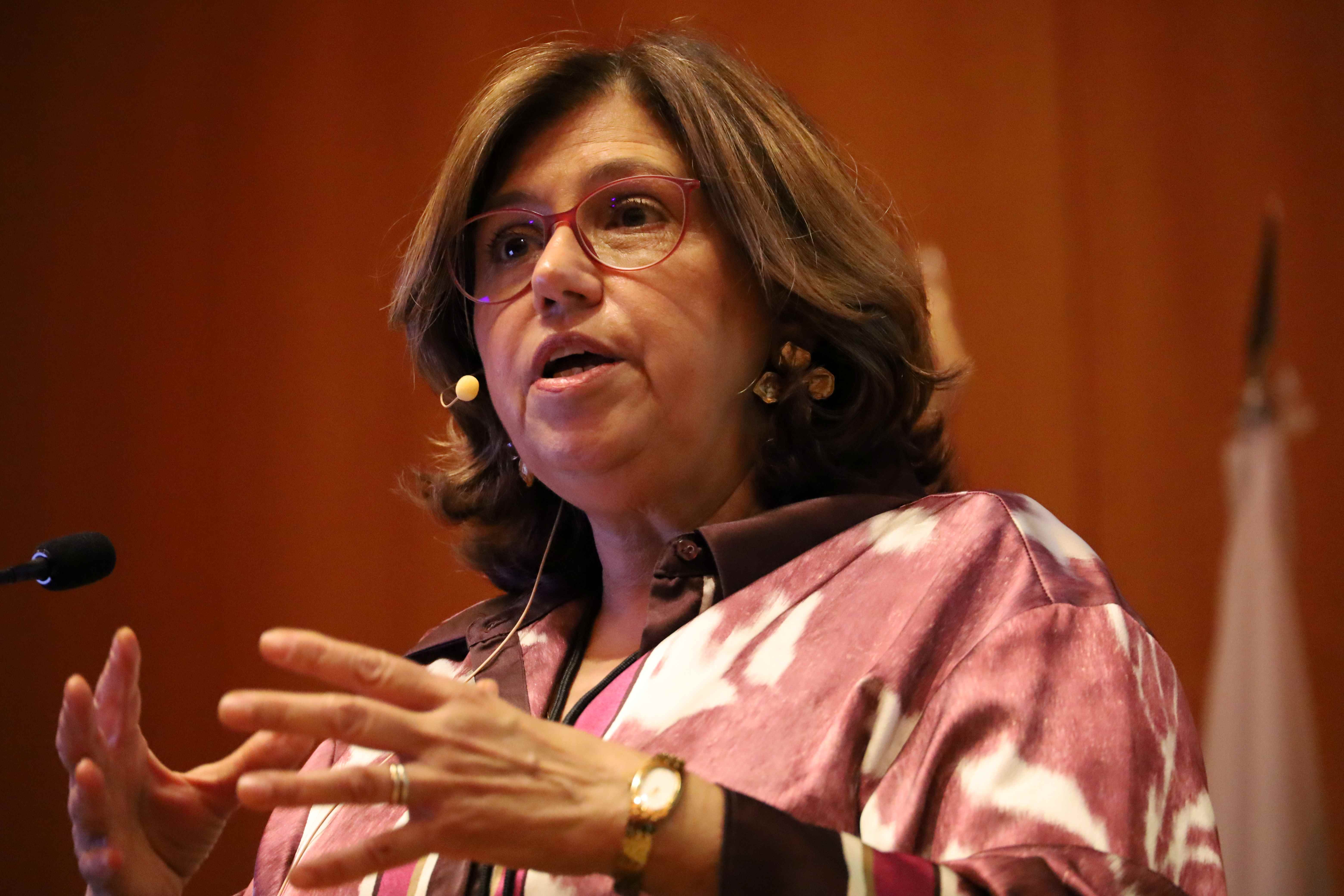 Judite Neves na sessão de encerramento do ciclo de webinars sobre tecnologias digitais na saúde