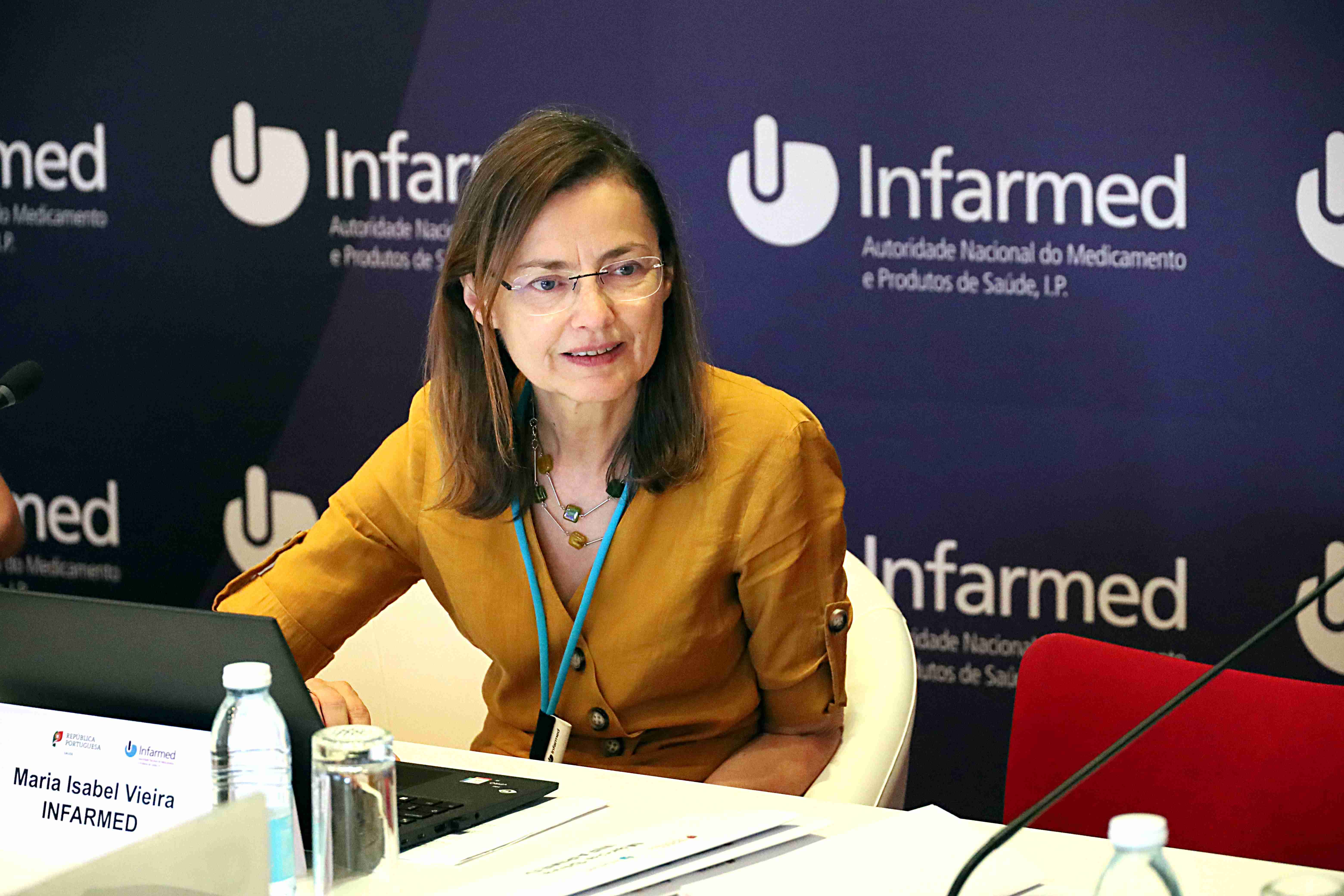 Maria Isabel Vieira, avaliadora não-clínica na Unidade de Avaliação Científica da Direção de Avaliação de Medicamento (DAM-UAC) do Infarmed e membro do Comité Técnico Consultivo do CAPACITY 2023