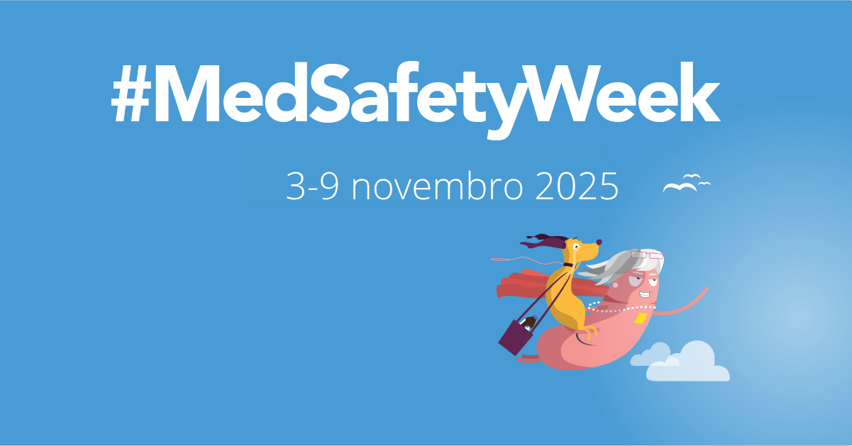 Imagem de campanha MedSafetyWeek 2025