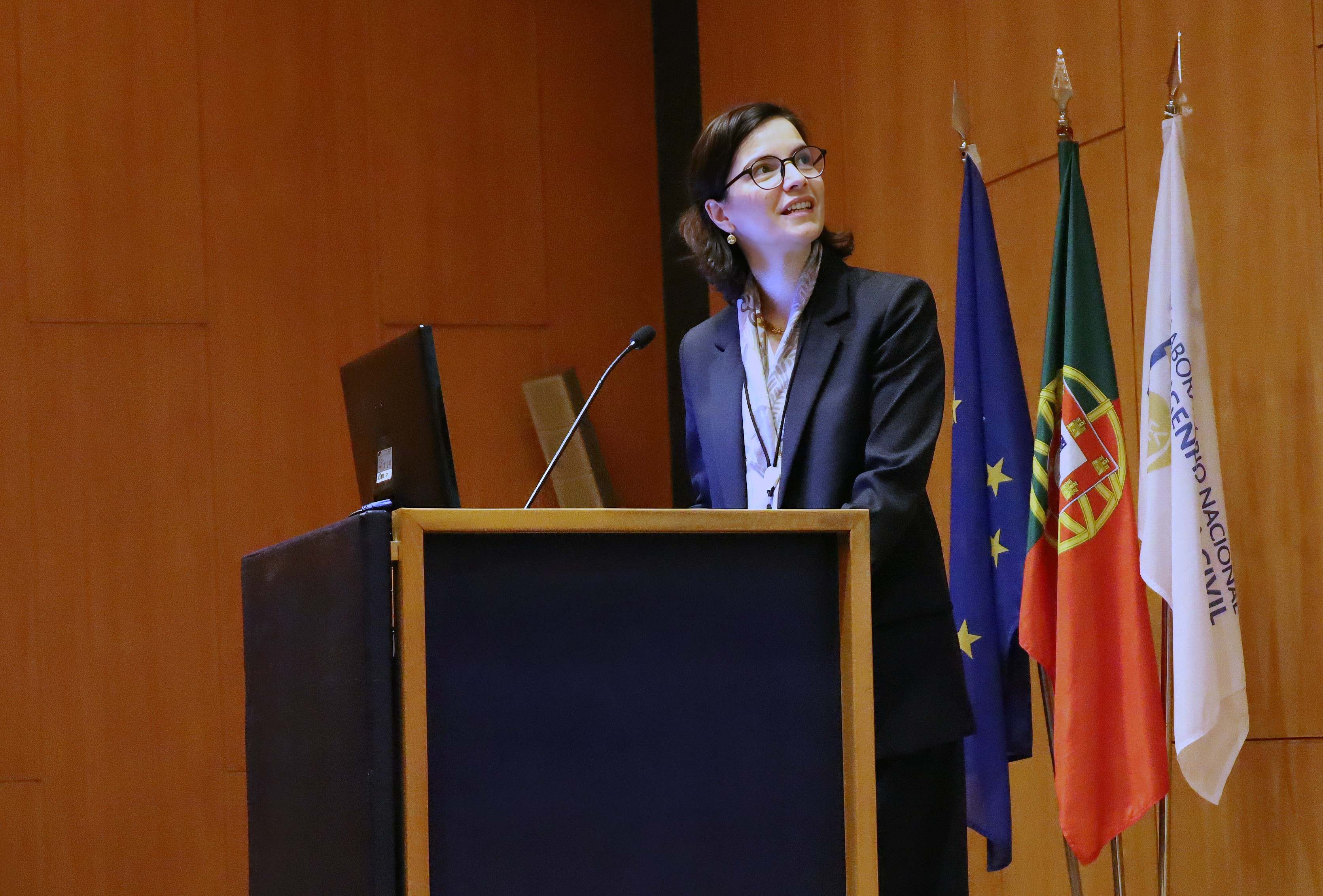 Raquel Ascenção, Vice-Presidente do Infarmed, na sessão de encerramento do ciclo de webinars sobre tecnologias digitais na saúde