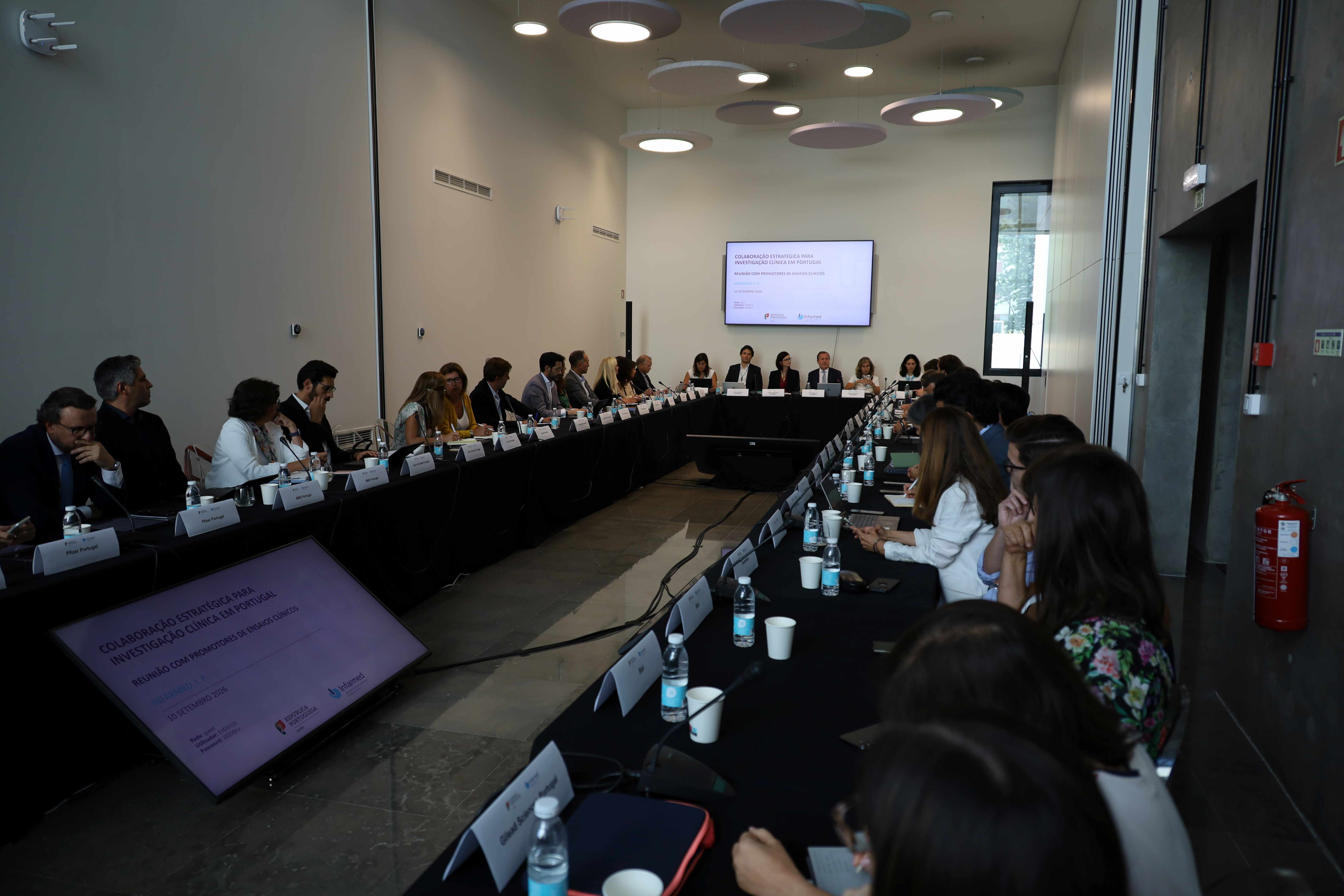 Reunião dos promotores de Ensaios Clínicos no Infarmed