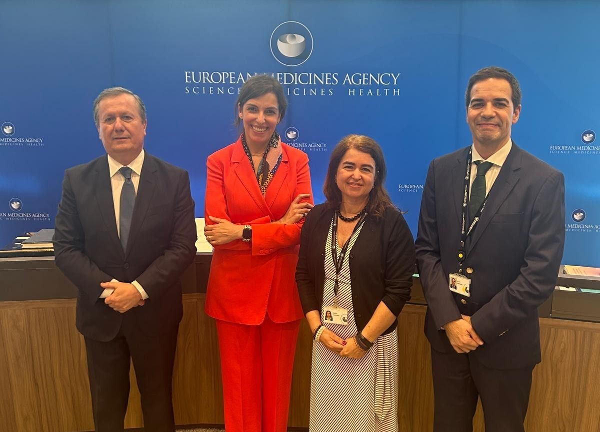 Rui Santos Ivo, Erica Viegas, Fátima Ventura e Bruno Sepodes na cerimónia dos 30 anos da EMA