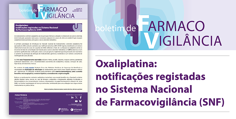 Boletim de Farmacivigilância, Volume 30, nº 3 e 4 de março e abril de 2026