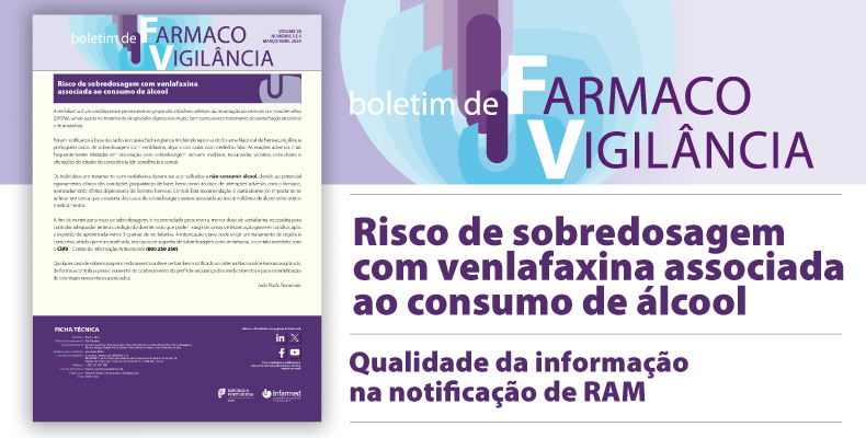 Boletim de Farmacovigilância, Volume 28, nº3 e 4, março e abril de 2024